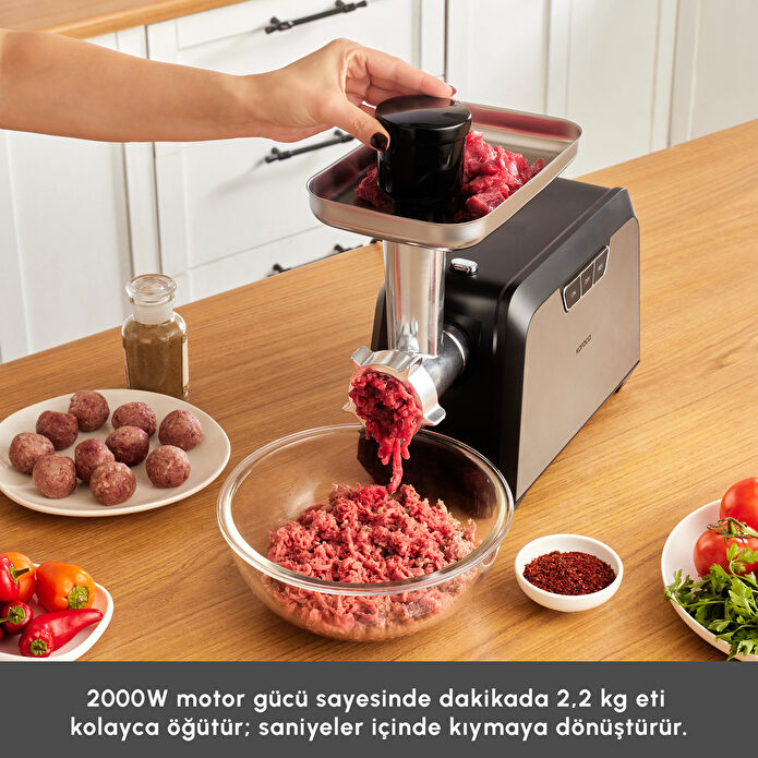Karaca Inox Kıyma Makinesi 2000W