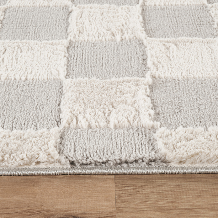 Kaşmir Halı 7/24 Plushy Todra Gri 200x290 cm