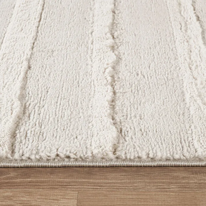 Kaşmir Halı 7/24 Plushy Basra Krem 200x290 cm