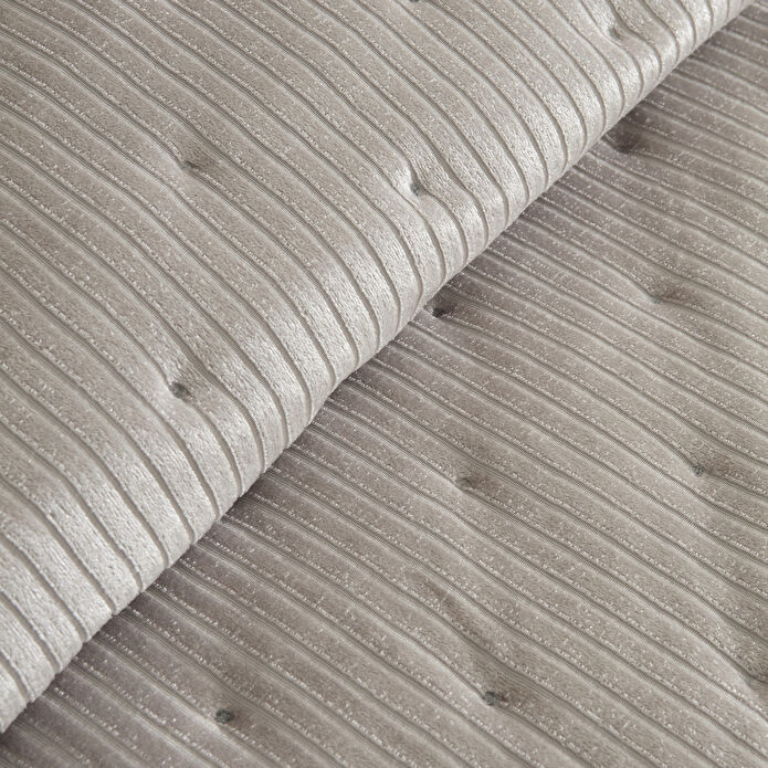 Karaca Home Lorıan Çift Kişilik Yatak Örtüsü Seti Gri