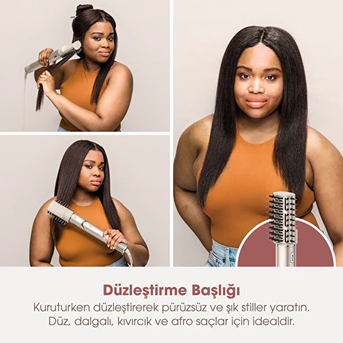 Shark FlexStyle 5-in-1 Saç Kurutma ve Şekillendirme Sistemi - Stone