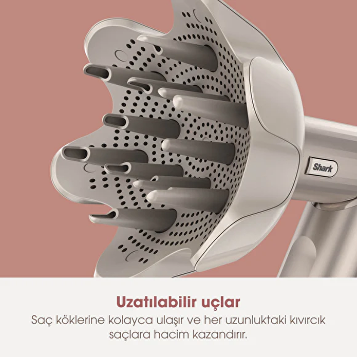 Shark FlexStyle 5-in-1 Saç Kurutma ve Şekillendirme Sistemi - Stone