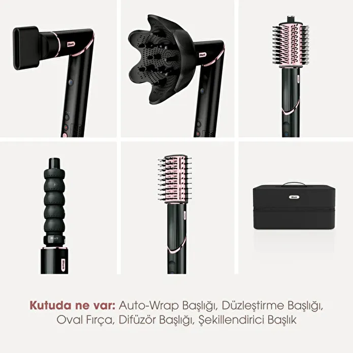Shark FlexStyle 5-in-1 Saç Kurutma ve Şekillendirme Sistemi - Black