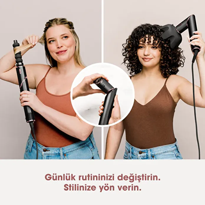 Shark FlexStyle 5-in-1 Saç Kurutma ve Şekillendirme Sistemi - Black