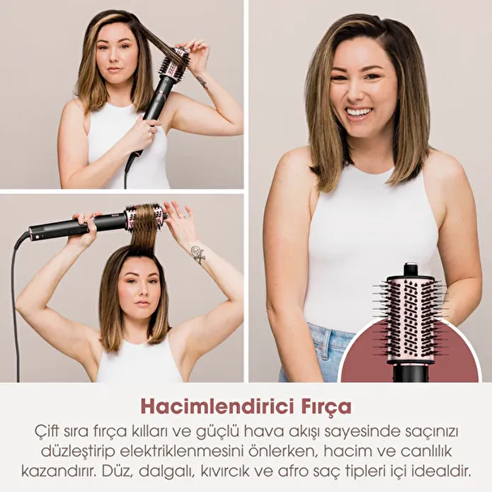 Shark FlexStyle 5-in-1 Saç Kurutma ve Şekillendirme Sistemi - Black