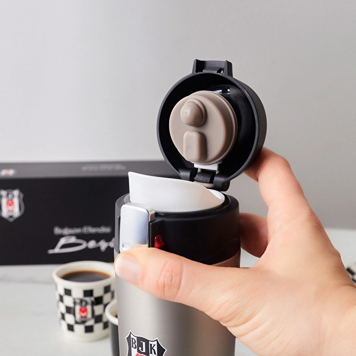Karaca x Beşiktaş Çelik Sızdırmaz Termos Kutulu 450 ml