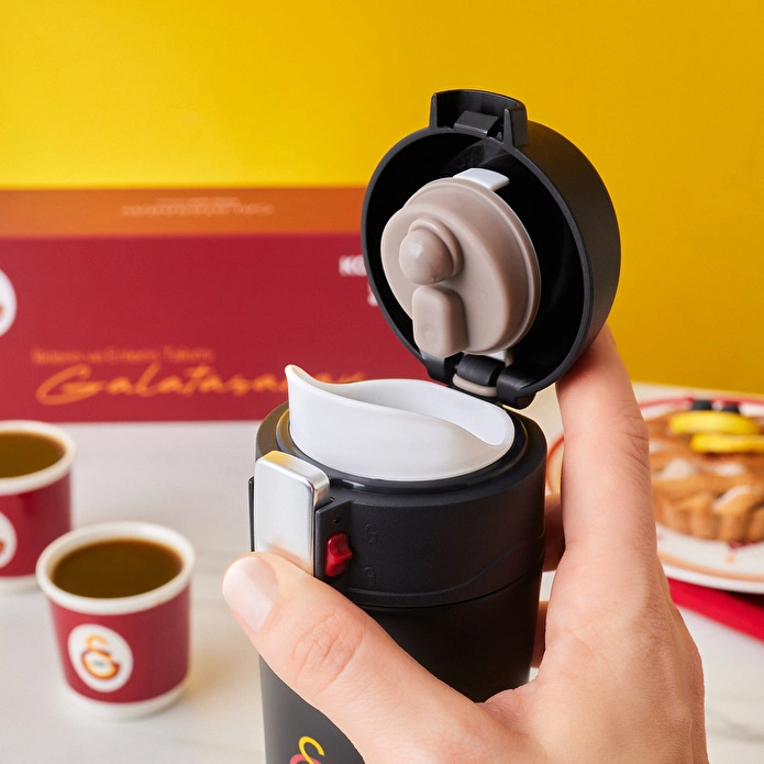 Karaca x Galatasaray Çelik Sızdırmaz Termos Kutulu 450 ml