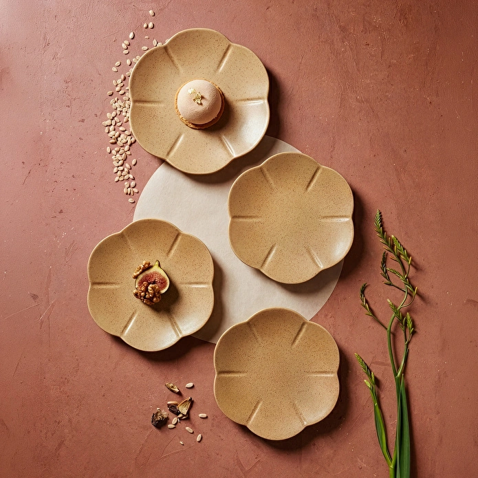 Karaca x TURK Fatih Tutak Earth Collection 4 Parça Pasta Takımı