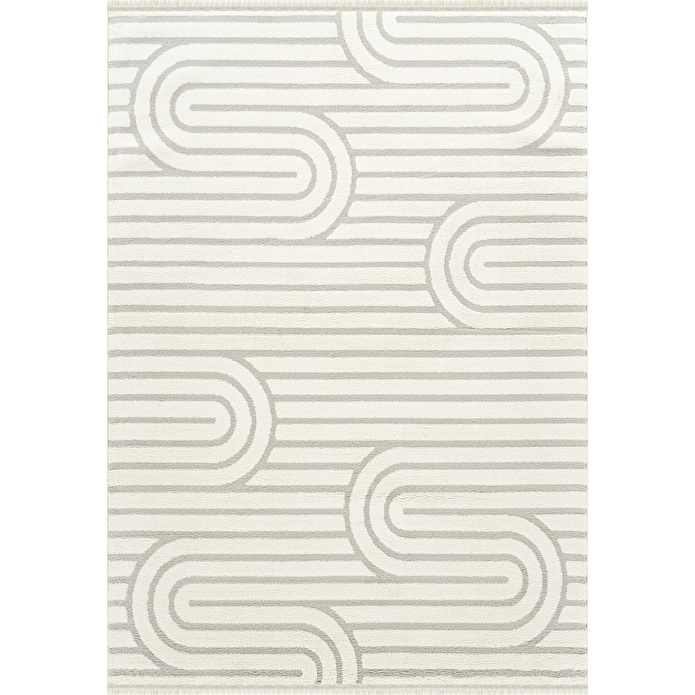 Kaşmir Halı 7/24 Plushy Runa Gray 120x180