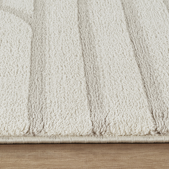 Kaşmir Halı 7/24 Plushy Runa Cream 50x80