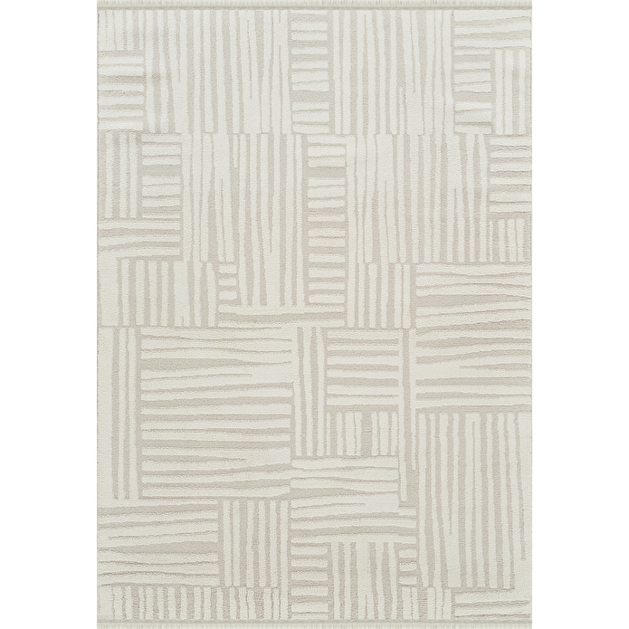 Kaşmir Halı 7/24 Plushy Tova Cream 80x150 cm