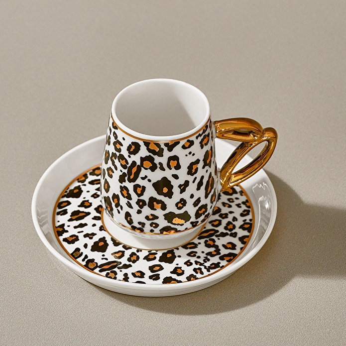 Karaca West 6 Kişilik Kahve Fincan Takımı 90 ml