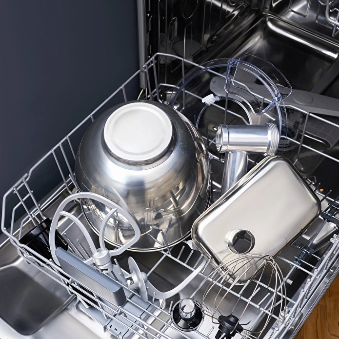 Karaca Multichef Ultra Inox Kıyma Çekme/Sucuk-Sosis/İçli Köfte Aparatlı Hamur Yoğurma Makinesi 2000W 8L