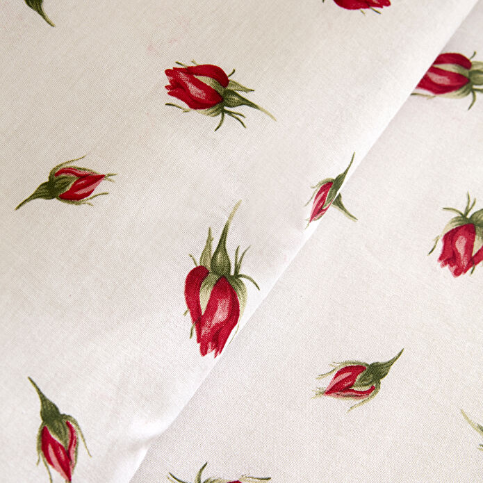 Karaca Home Aurelius %100 Pamuk Çift Kişilik Nevresim Takımı Kırmızı