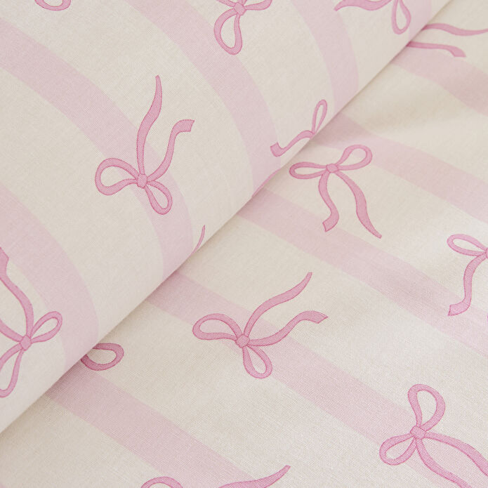 Karaca Home Ribelle %100 Pamuk Tek Kişilik Nevresim Takımı Pembe