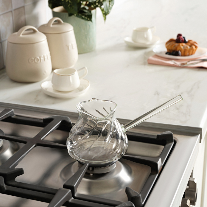 Karaca Lunara Cam Cezve 400 ml