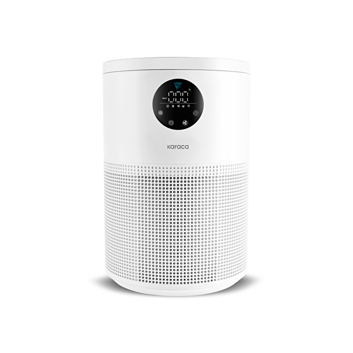 Karaca Oksijen Plus S1 Compact Hava Temizleyici Akıllı Lazer Sensörlü ve HEPA Filtreli (True HEPA / H13) Matte White