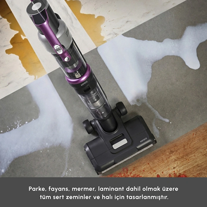 Karaca Aquaclean X10 3 in 1 Islak ve Kuru Kablosuz Dikey Süpürge