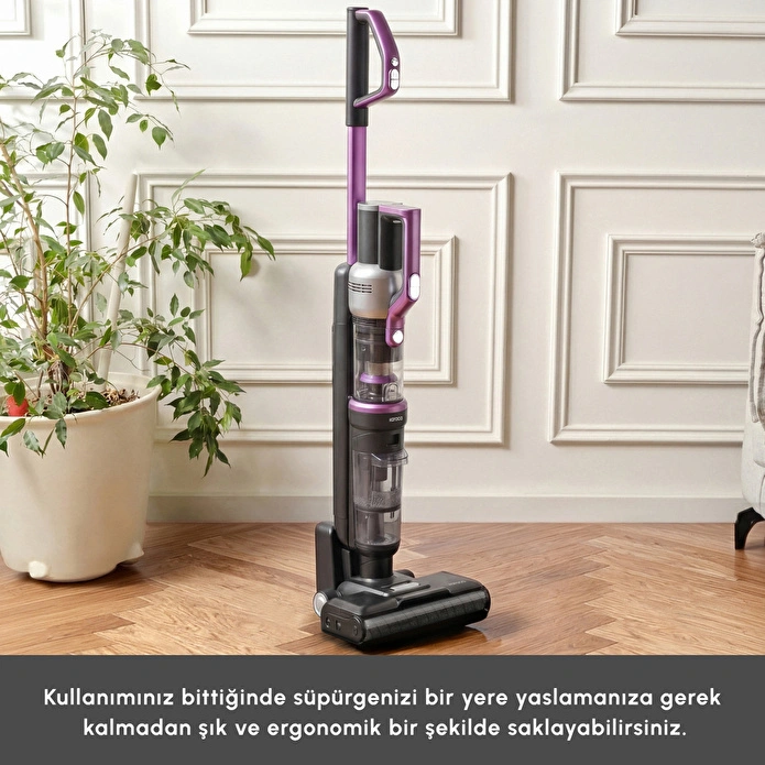 Karaca Aquaclean X10 3 in 1 Islak ve Kuru Kablosuz Dikey Süpürge
