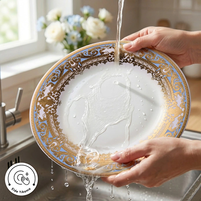 Karaca Royal Opal 24 Parça 6 Kişilik Yemek Takımı