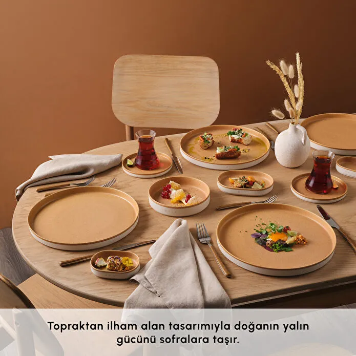 Karaca x Fatih Tutak Earth Collection 26 Parça 6 Kişilik Kahvaltı Seti