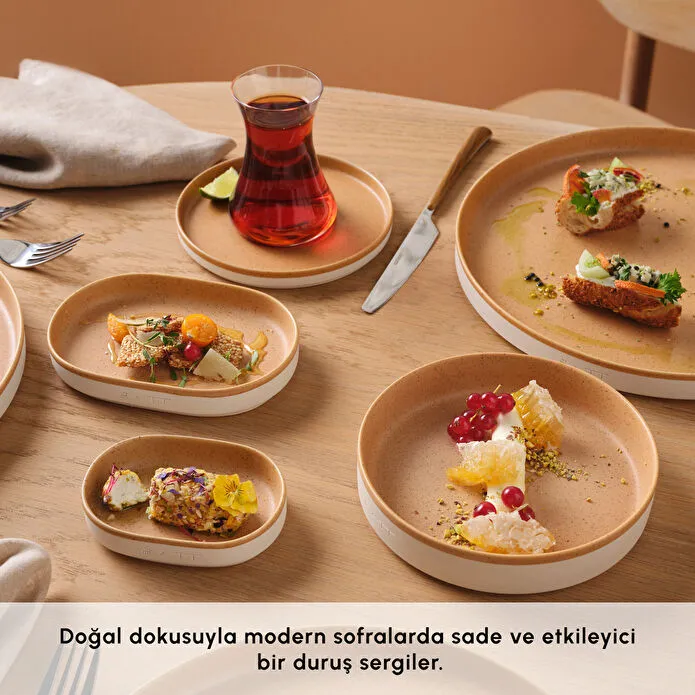 Karaca x Fatih Tutak Earth Collection 26 Parça 6 Kişilik Kahvaltı Seti