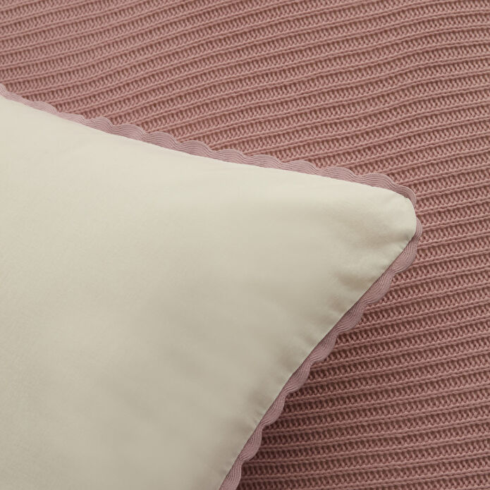 Karaca Home Rubelia Mürdüm Nakışlı Çift Kişilik Nish Set