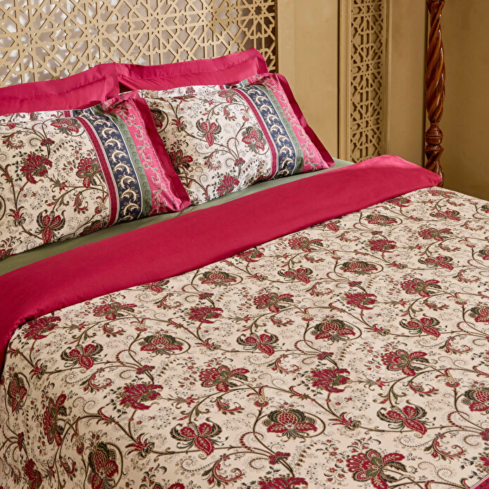 Karaca Home Mırabel Çift Kişilik Nevresım Takımı Bordo