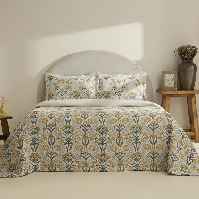 Karaca Home Alvea Çift Kişilik Yatak Örtüsü Takımı