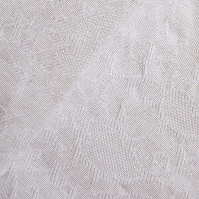 Karaca Home Marıbel %100 Pamuk Yatak Örtüsü Takımı Beyaz