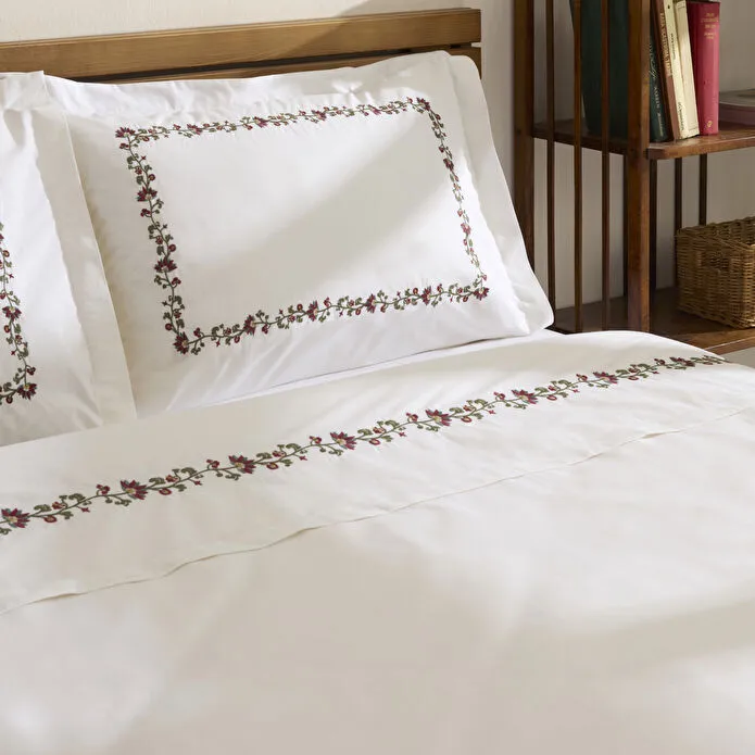 Karaca Home Merlith Çift Kişilik Nevresim Takımı Beyaz