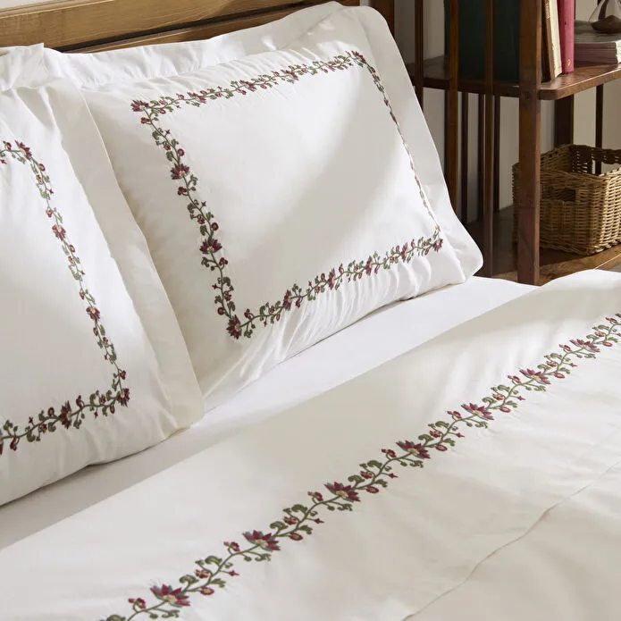 Karaca Home Merlith Çift Kişilik Nevresim Takımı Beyaz