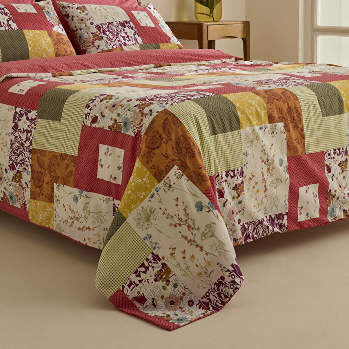 Sarah Anderson Comfora Çift Kişilik Nevresim Takımı Multicolour