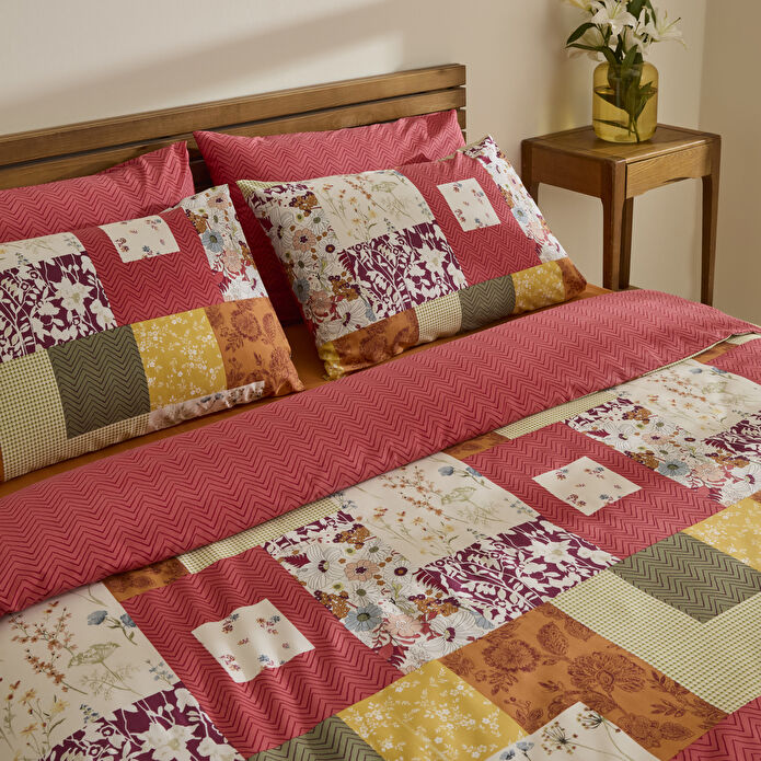 Sarah Anderson Comfora Çift Kişilik Nevresim Takımı Multicolour