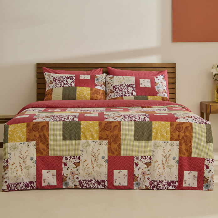 Sarah Anderson Comfora Çift Kişilik Nevresim Takımı Multicolour