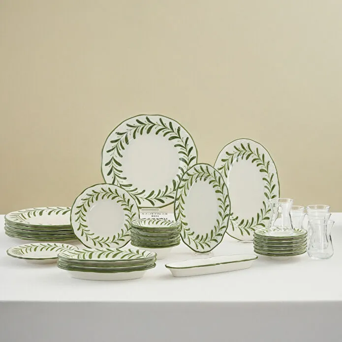 Karaca Oliva 32 Parça 6 Kişilik Kahvaltı Takımı