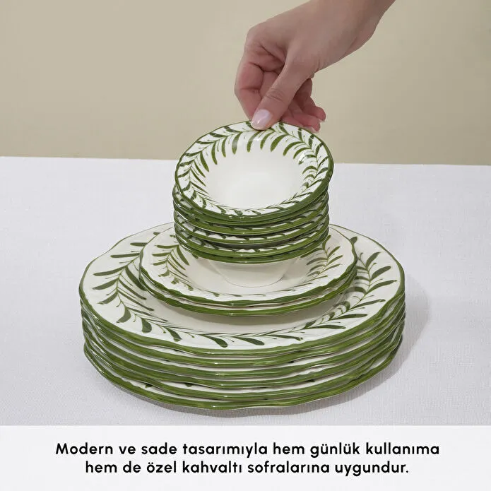 Karaca Oliva 32 Parça 6 Kişilik Kahvaltı Takımı