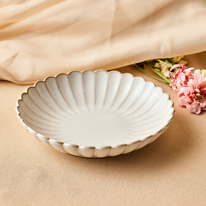 Karaca Daisy Çukur Tabak 19 cm