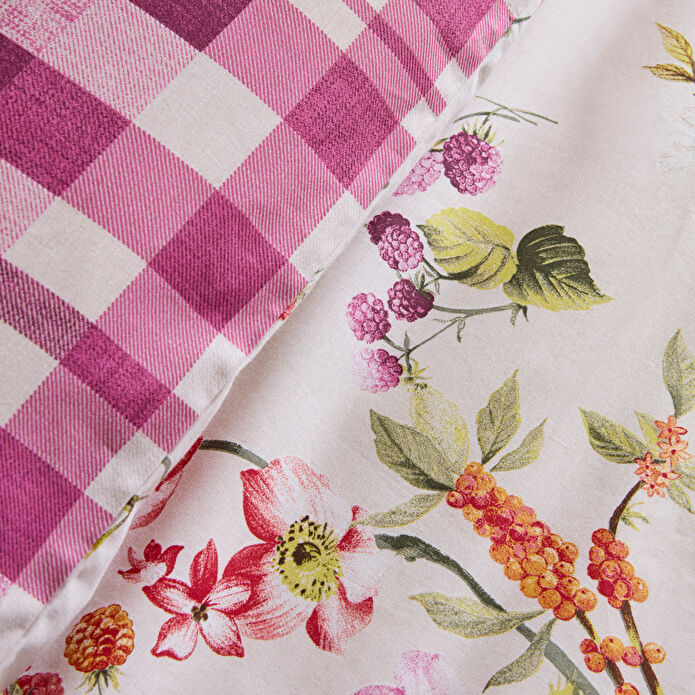 Karaca Home Berry Hills Çift Kişilik Nevresim Takımı Mürdüm