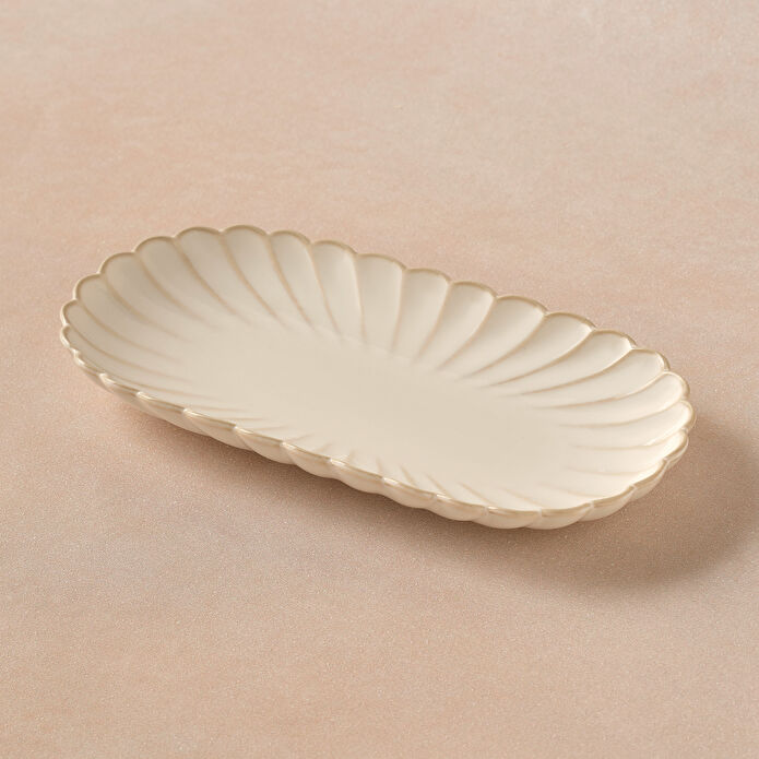 Karaca Daisy Kayık Tabak 23 cm