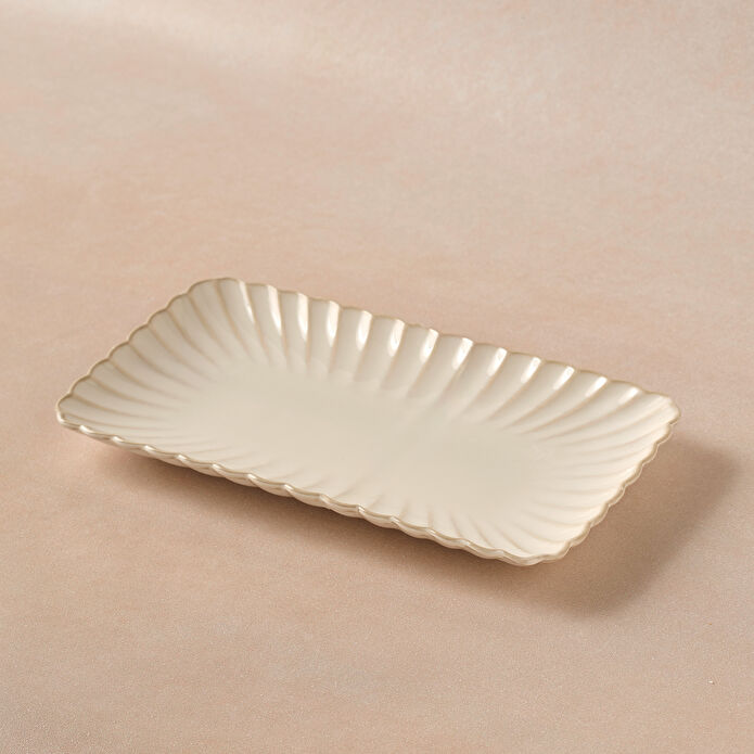 Karaca Daisy Kayık Tabak 25,5 cm