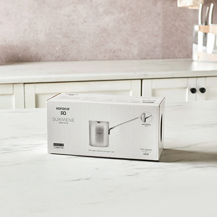 Karaca Sürmene Çelik Cezve 300 ml