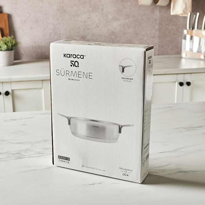 Karaca Sürmene Çelik Sahan 20 cm