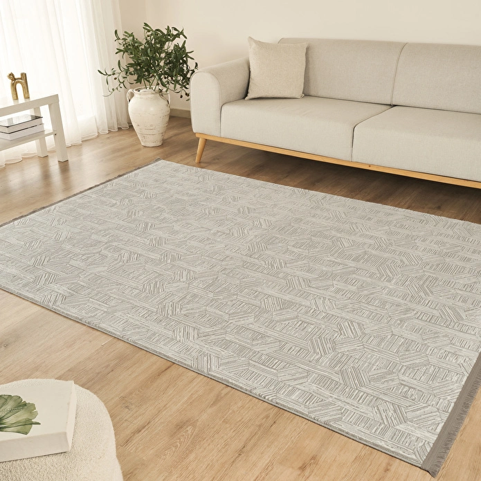 Kaşmir Halı 7/24 Sahara Sofline Aura Grey 200x290 cm