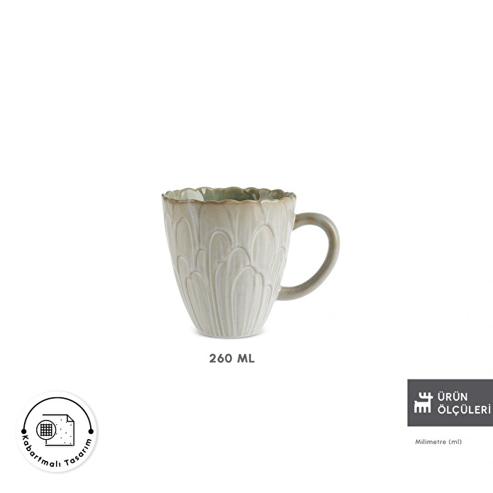 Karaca Magnolia Kupa 260 ml