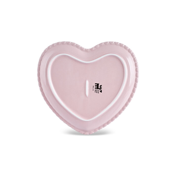 Karaca Pink Love Pasta Tabağı Pembe 21 cm