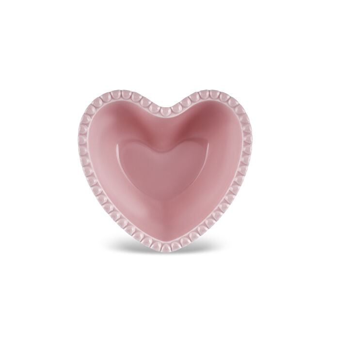 Karaca Pink Love Kase Pembe 15 cm