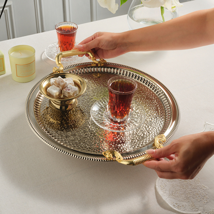 Karaca Arcia Yuvarlak Tepsi