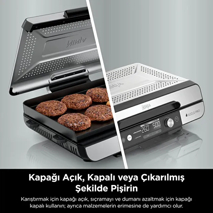 Ninja Sizzle Pro XL Indoor Grill Izgara Makinesi
