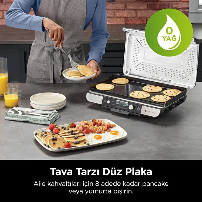 Ninja Sizzle Pro XL Indoor Grill Izgara Makinesi